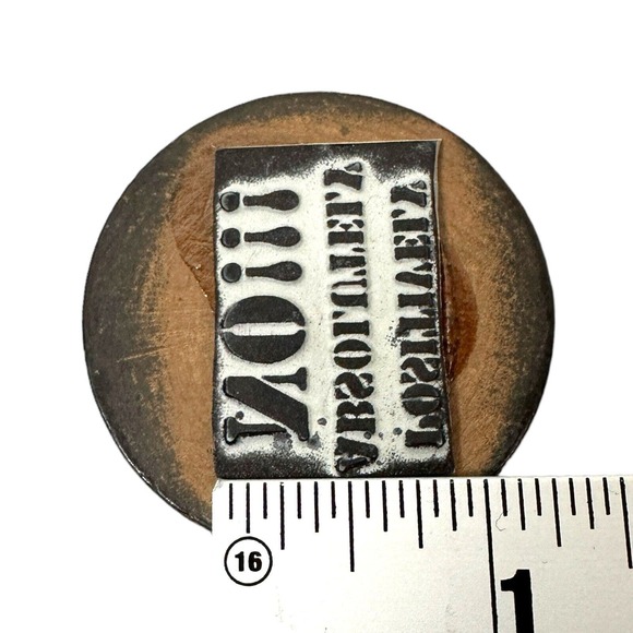 Wood Stamp Lot of 4 Office Arrogant Dark Humor Messages Positively Absolutely NO - Picture 5 of 8